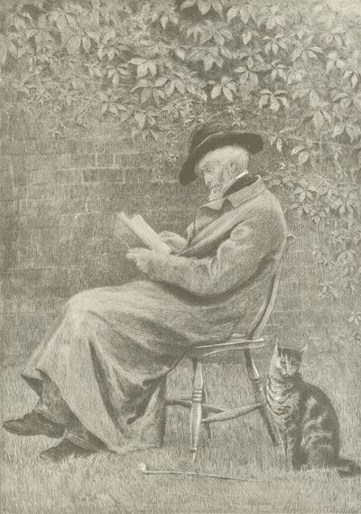 Carlyle at Chelsea by Helen Allingham
